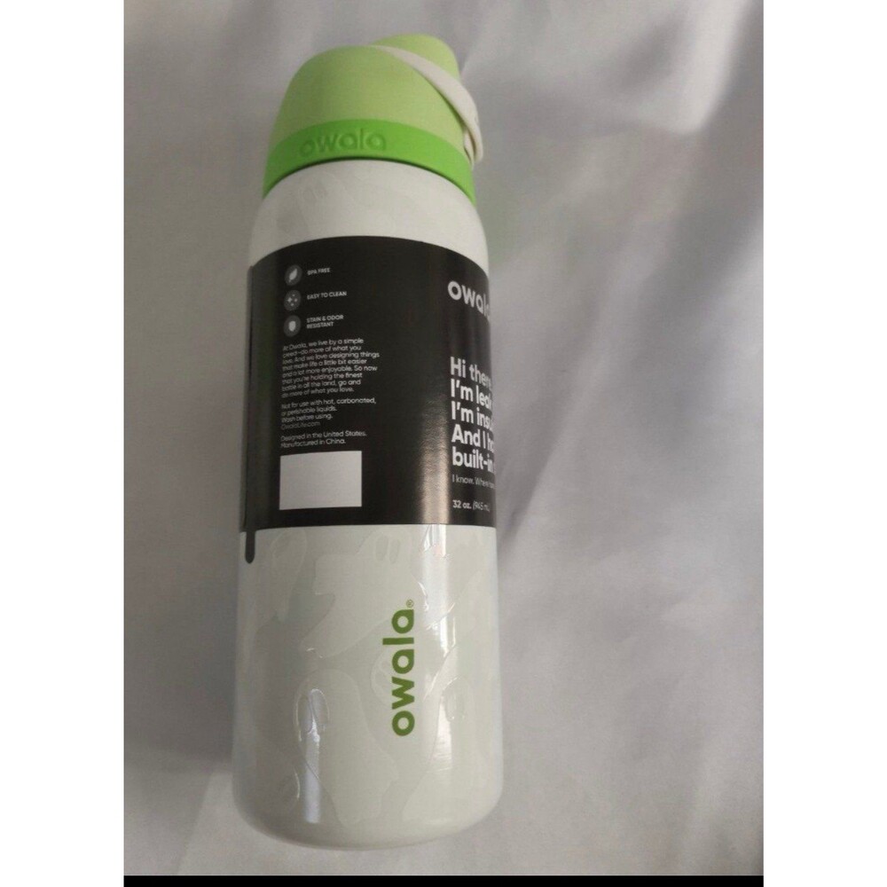 Owala Special Limited Edition Boo-Ya Glow-in-the-Dark Color Drop 32 oz Tumbler